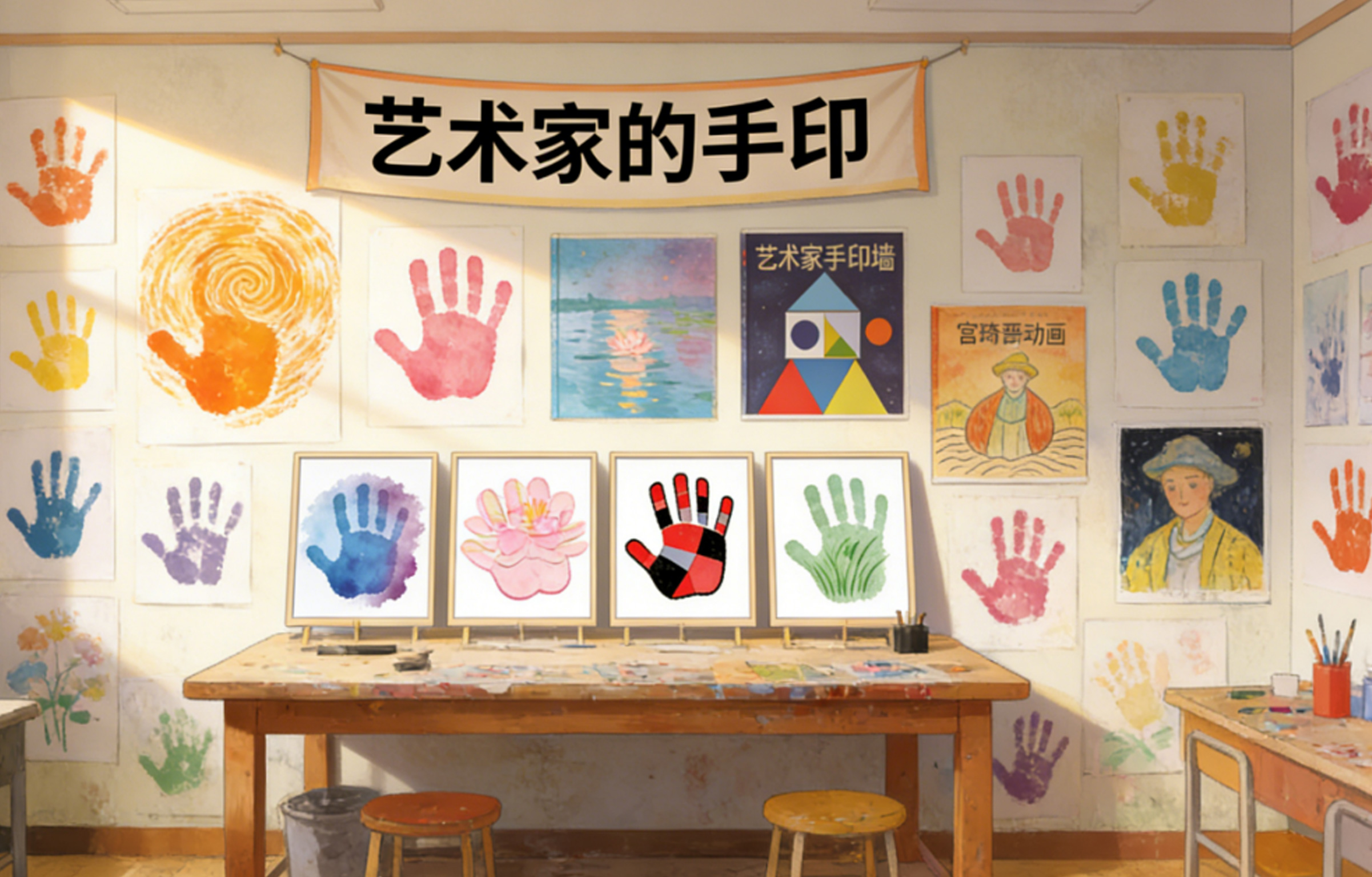 【风格篇】《艺术家的手印——多元绘本艺术风格巡礼》