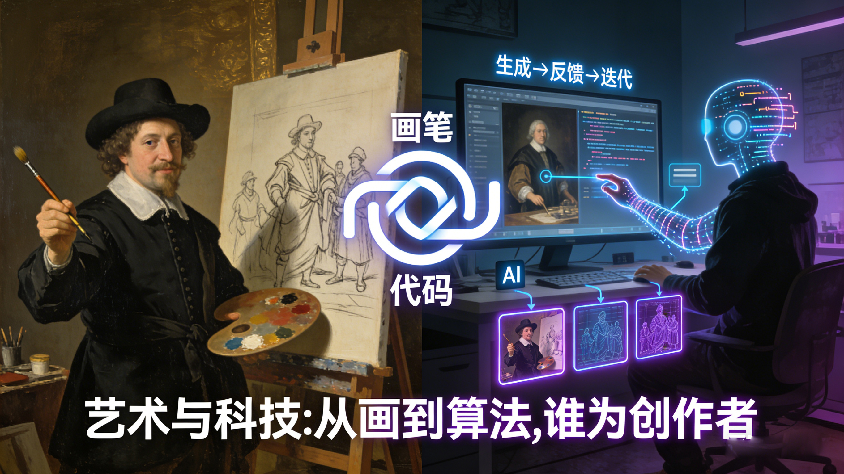 艺术与科技：从画笔到算法，谁是创造者？