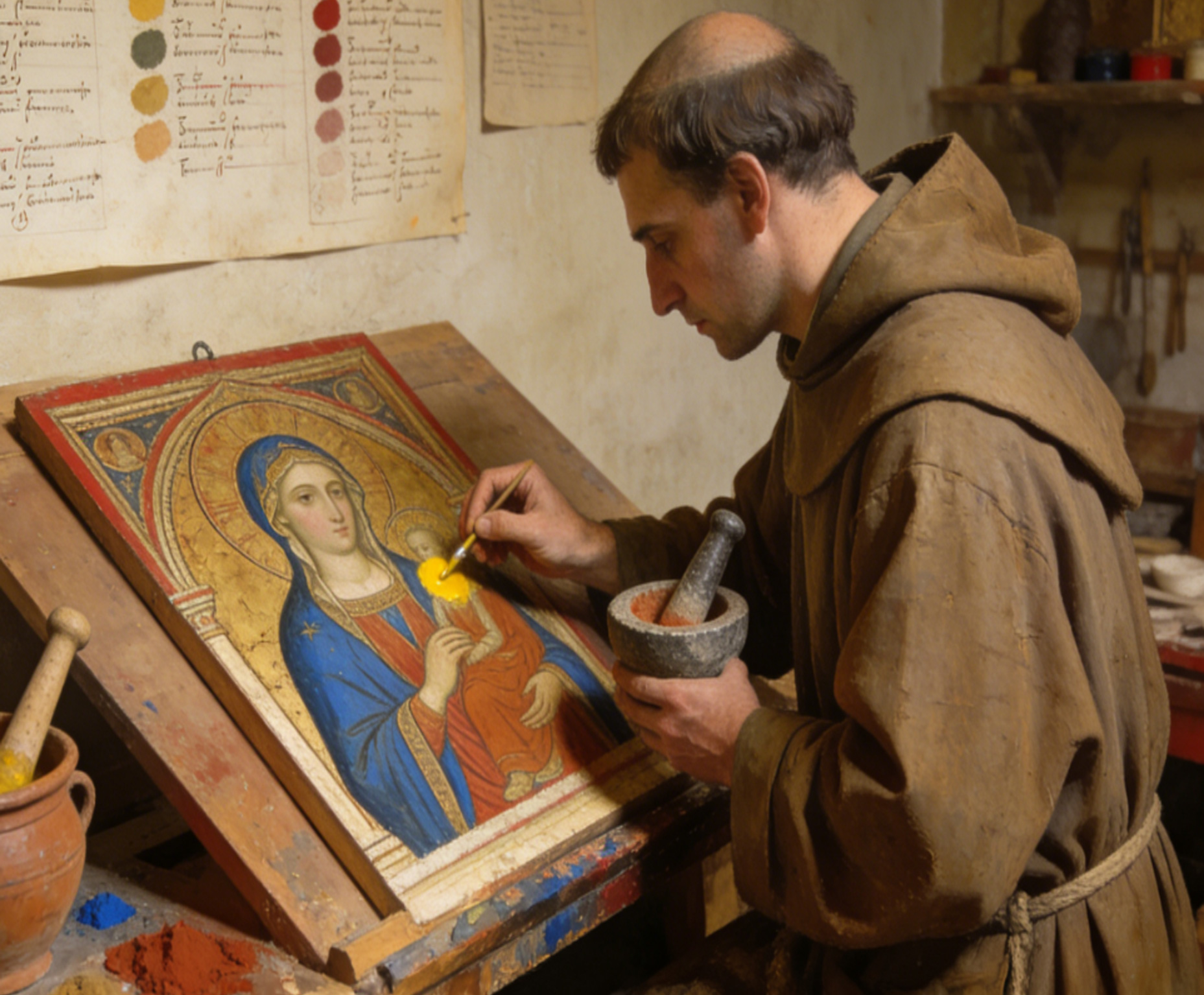 颜料的史诗：从蛋彩到丙烯，油画如何征服世界？