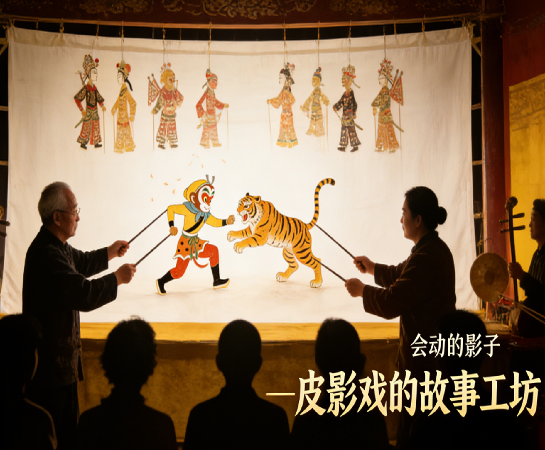 《会动的影子——皮影戏的故事工坊》