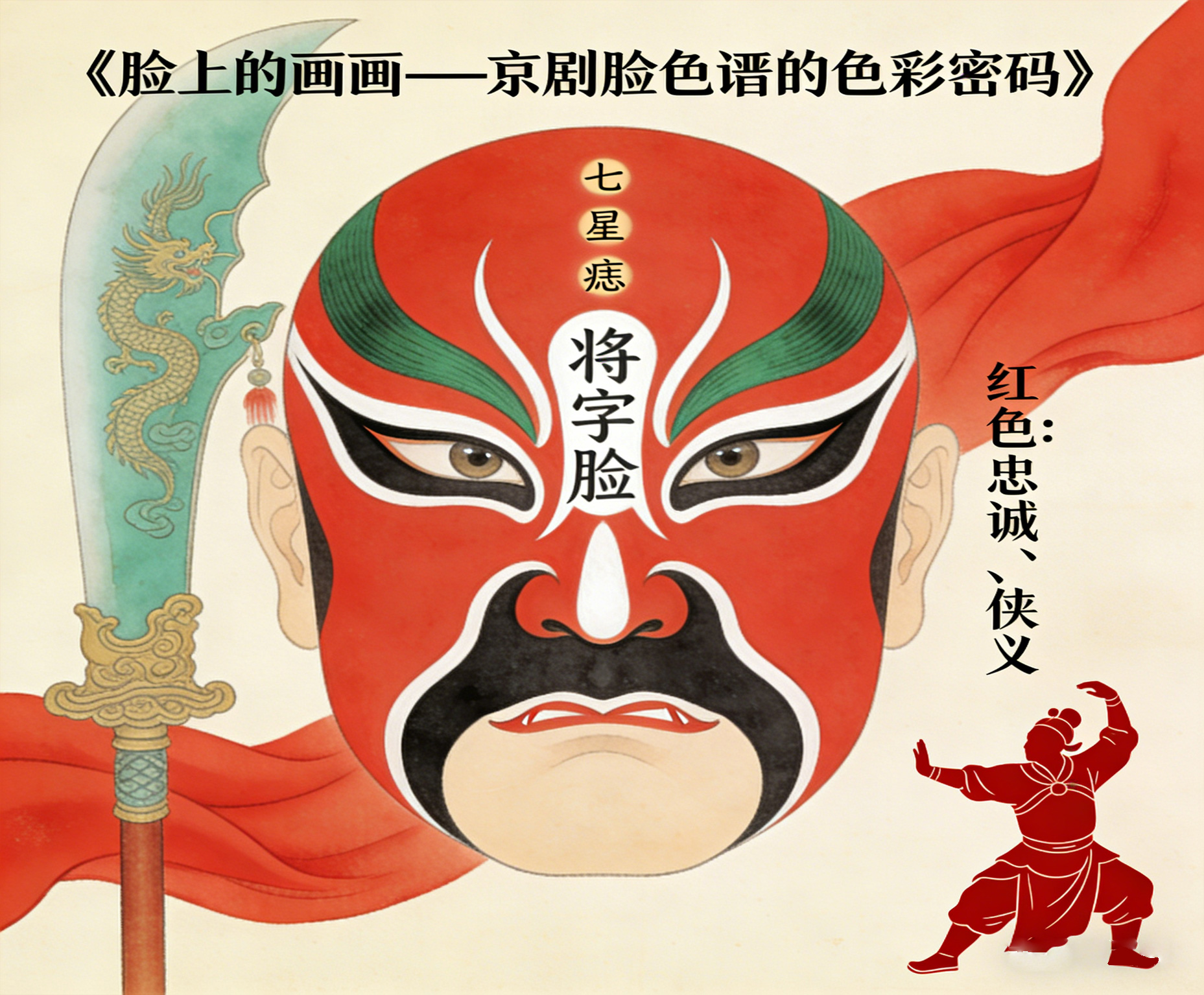 《脸上的图画——京剧脸谱的色彩密码》 