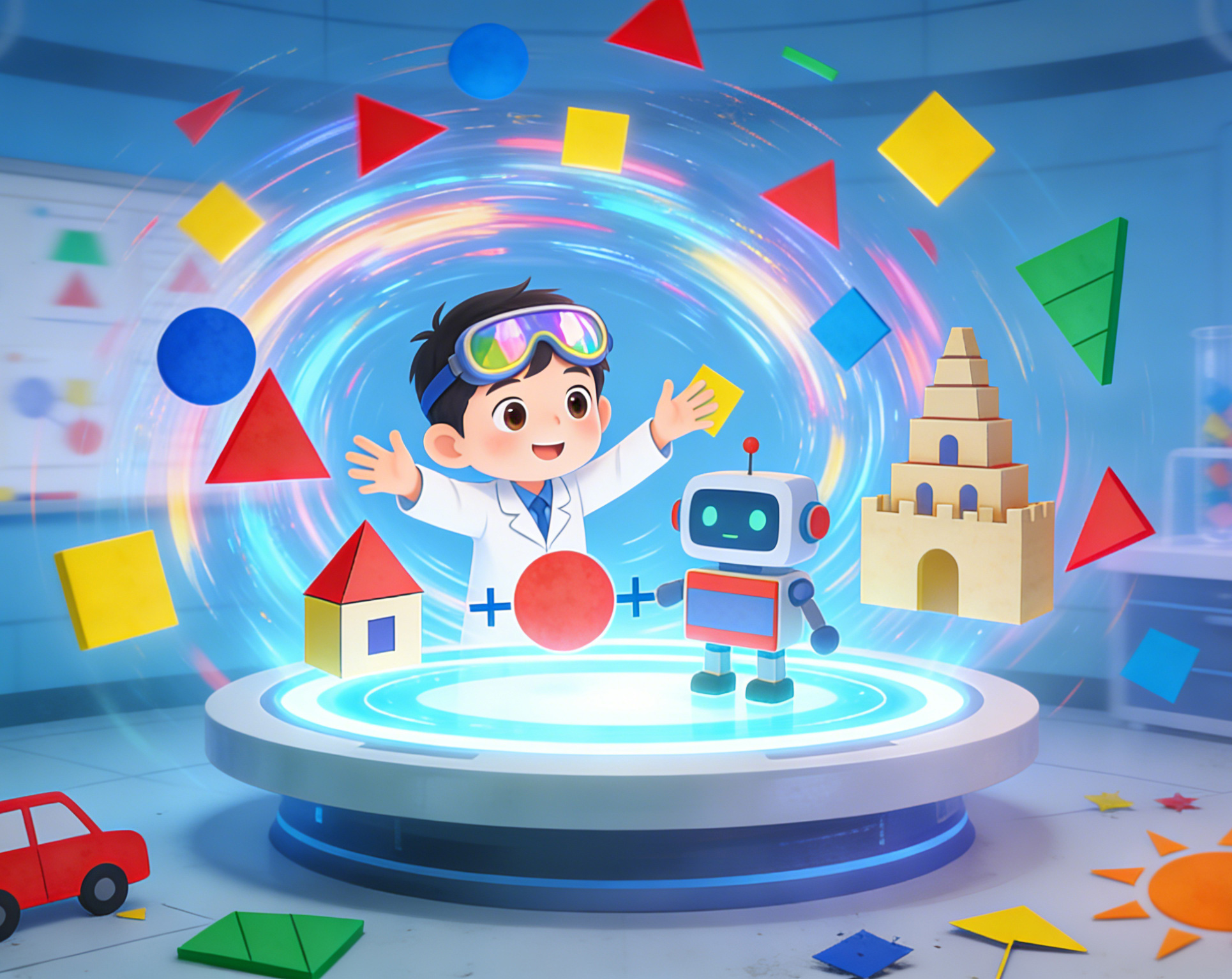 【创造篇】《形状变变变——神奇拼贴实验室》