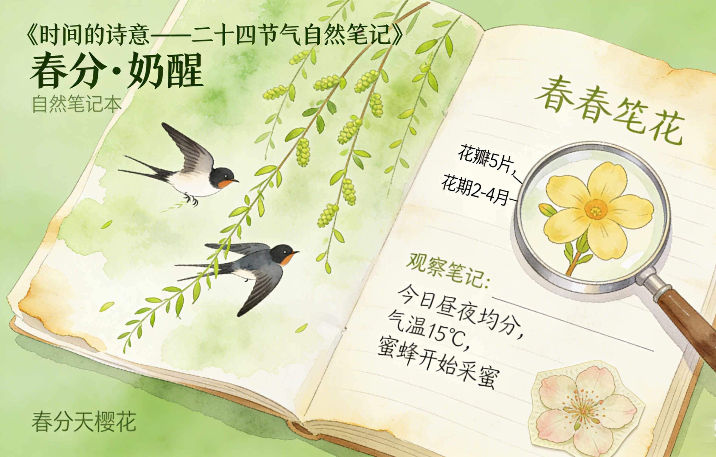 《时间的诗意——二十四节气自然笔记》