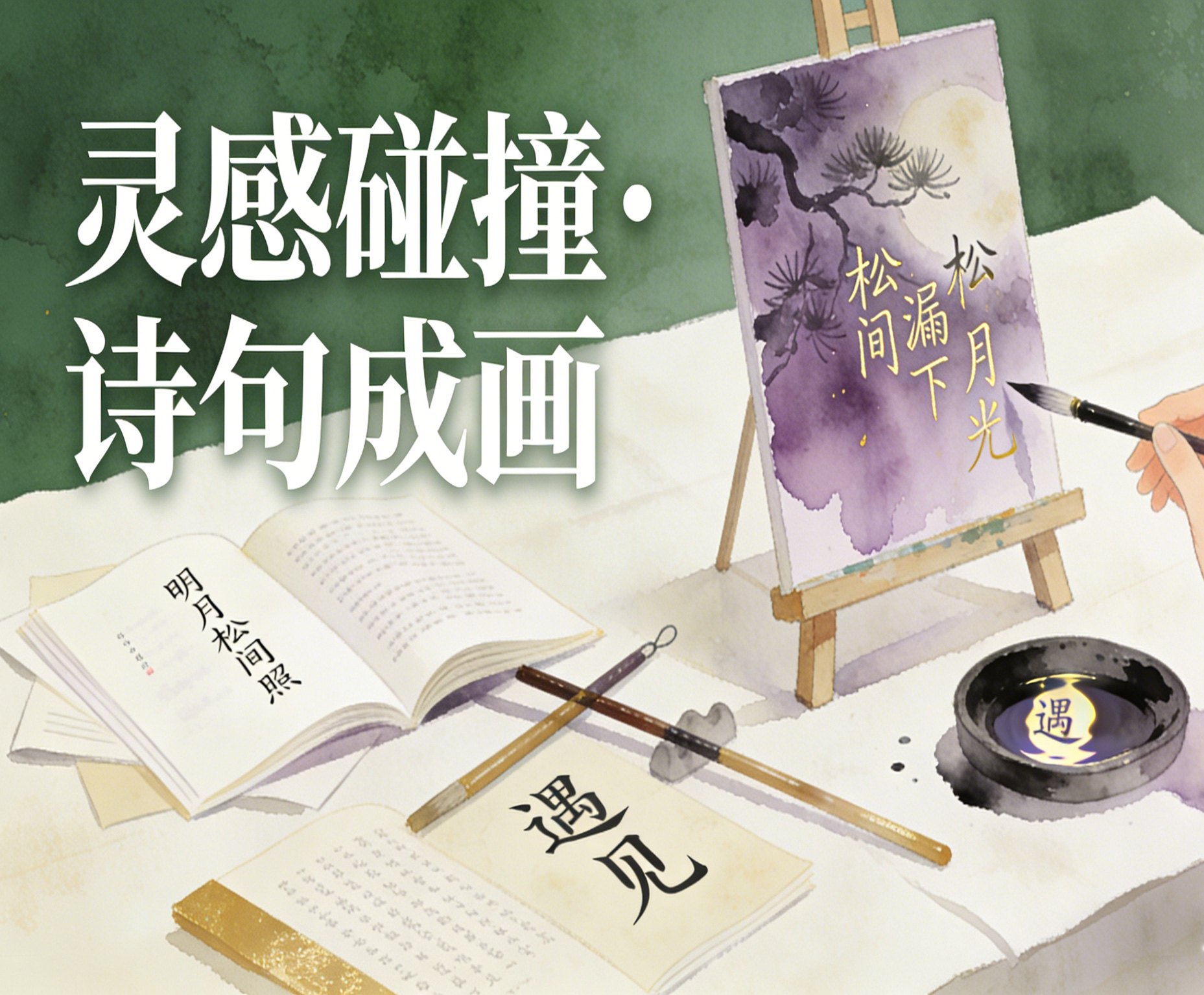 《当诗遇见画——主题创作工作坊》