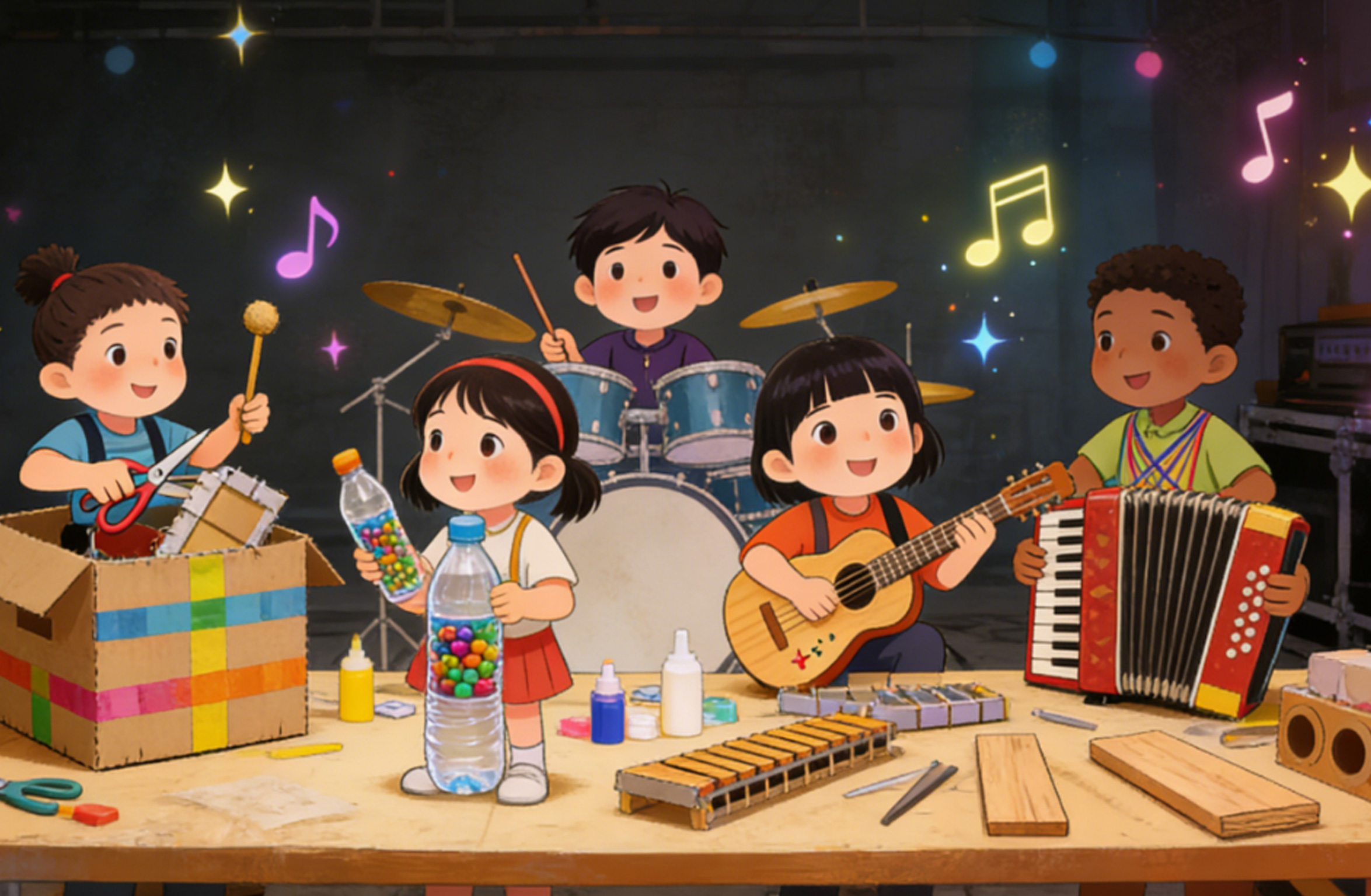 【创造篇】《我的第一支乐队——DIY乐器与声音剧场》