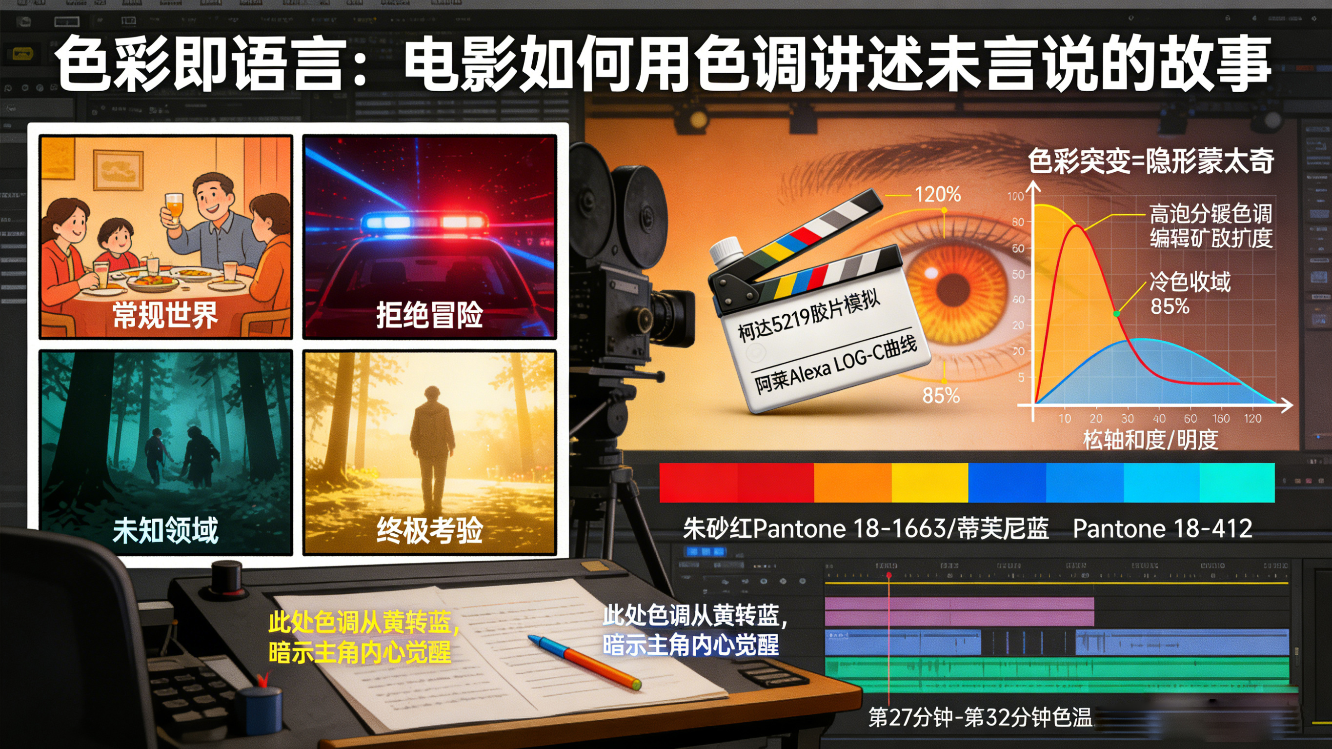 《色彩即语言：电影如何用色调讲述未言说的故事》