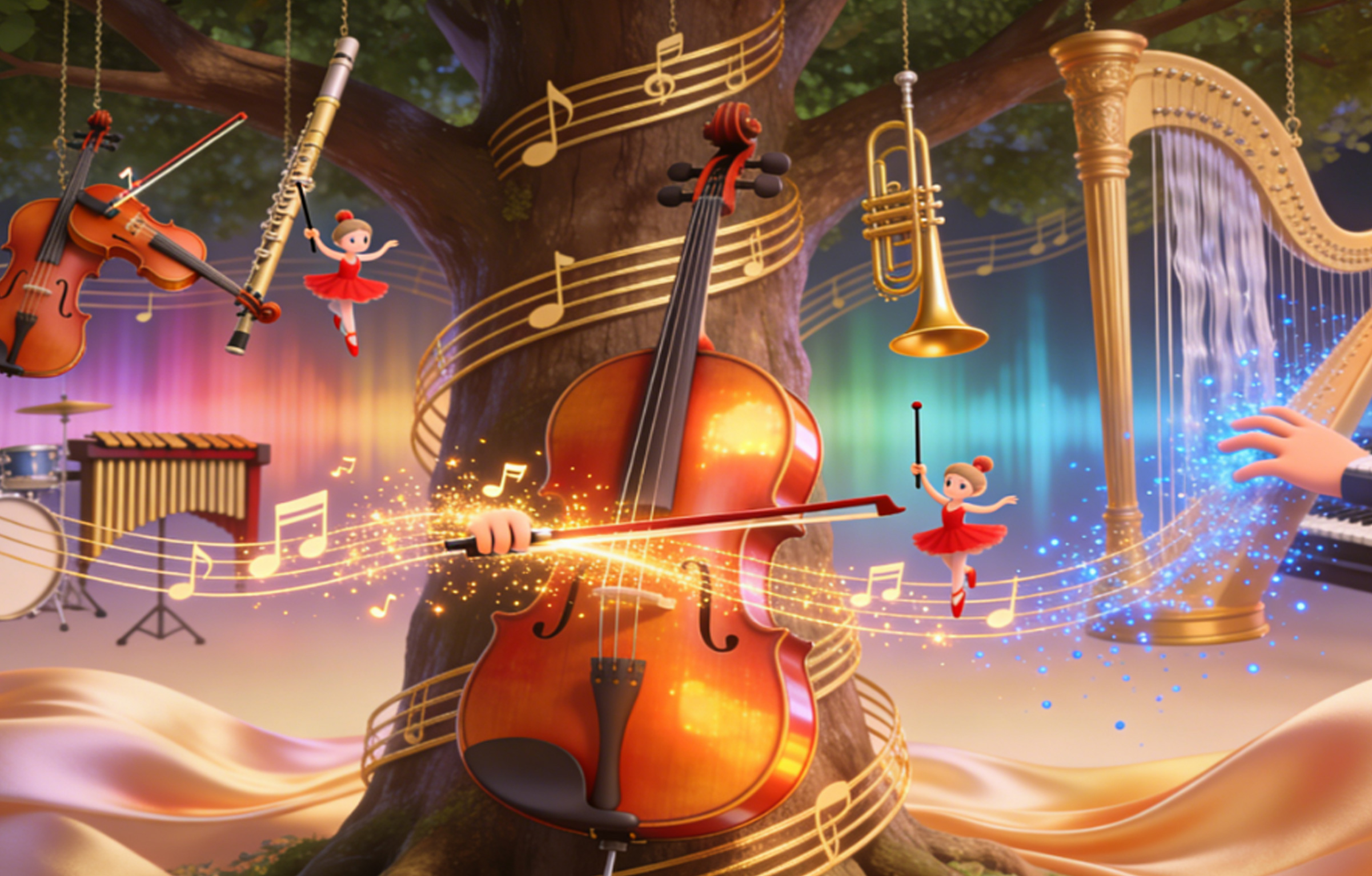 《声音的万花筒——认识乐器家族》